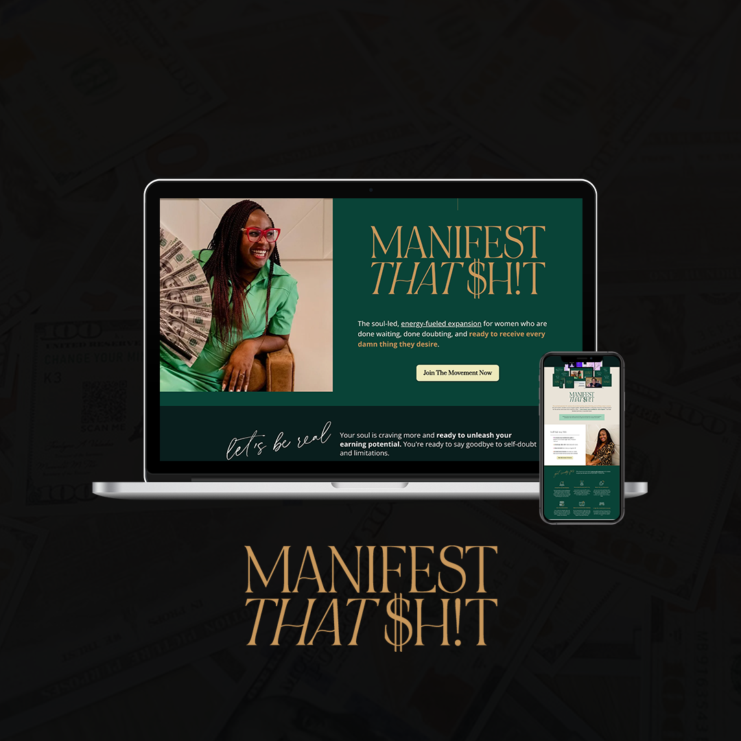 Sales Page Design - Jacqui Vasquez